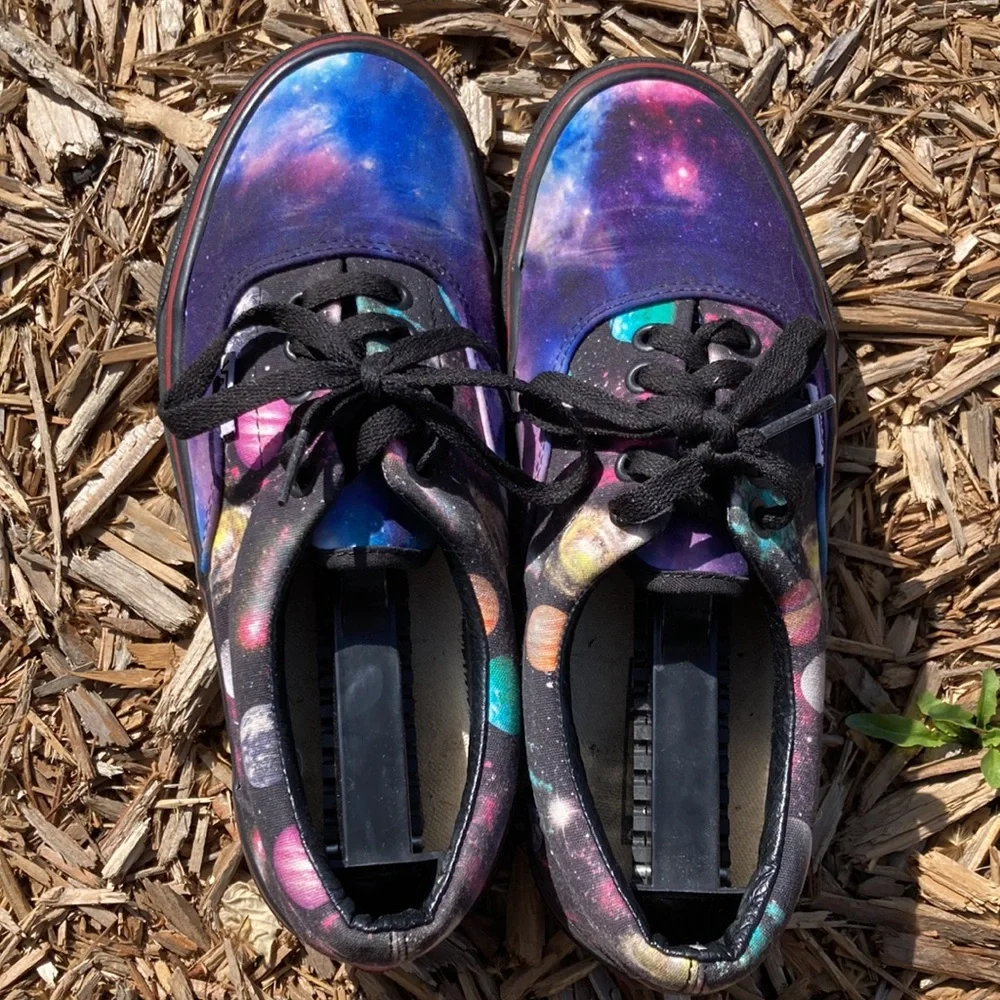 Custom Galaxy Vans 👟 🌌 - Picture 2 of 7